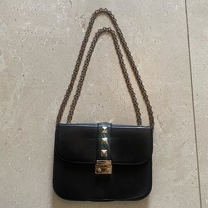Black Studded Purse